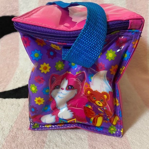 Vintage Lisa Frank Playtime Kittens Lunch Box Bag - Picture 4 of 12